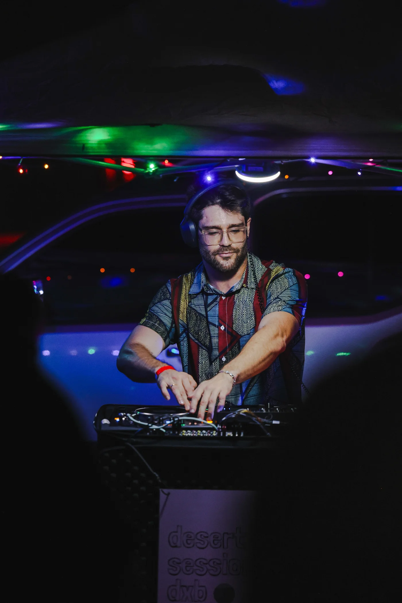 eistrup performing at Desert Sessions DXB