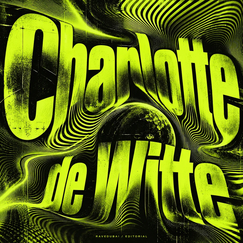 Editorial artwork for Charlotte de Witte by RaveDubai