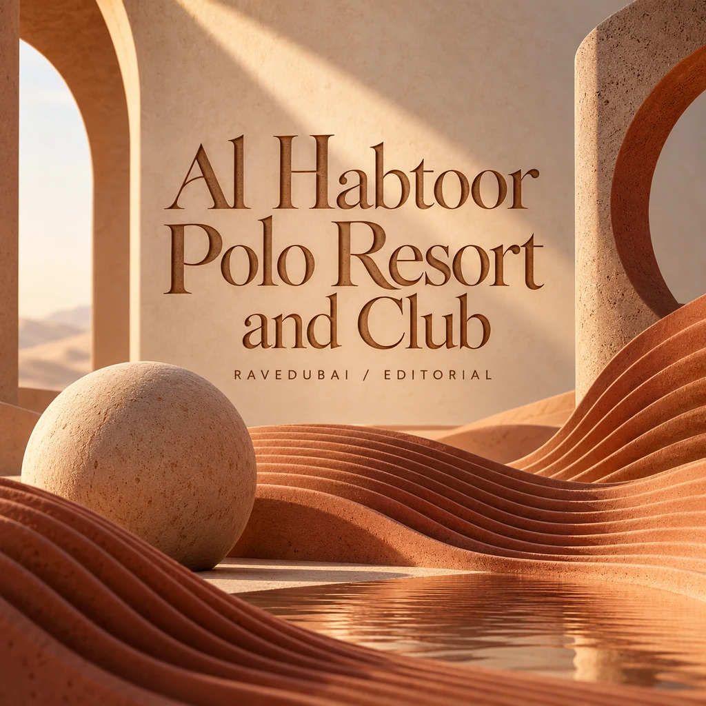 RaveDubai editorial artwork for Familybeatz Returns to Al Habtoor Polo Resort for a Family Rave with a Proper Clubbing Soundtrack