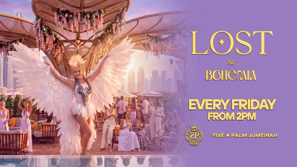 LOST at Bohemia Beach Club — Bohemia Beach Club, FIVE Palm Jumeirah, Palm Jumeirah