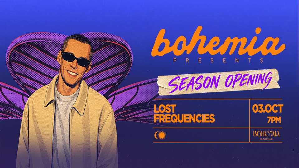 Bohemia presents Lost Frequencies: Season Opening — Bohemia Beach Club, FIVE Palm Jumeirah, Palm Jumeirah