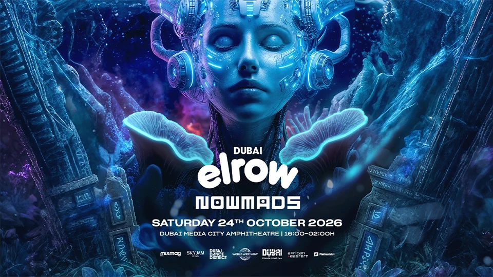 Elrow Dubai 2026 at Dubai Media City Amphitheatre, Dubai Media City