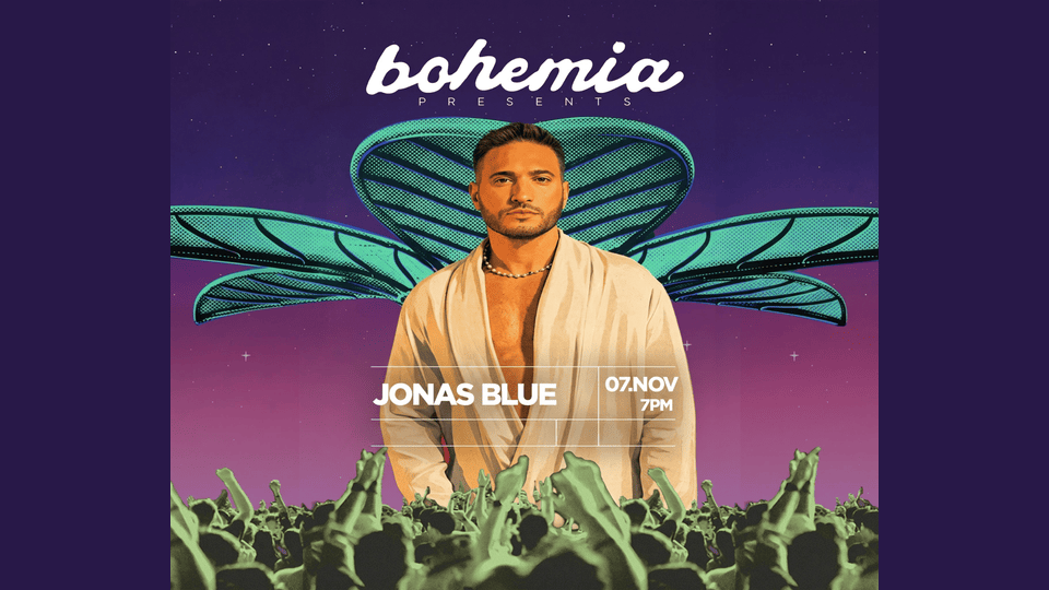 Bohemia presents Jonas Blue — Bohemia Beach Club, FIVE Palm Jumeirah, Palm Jumeirah