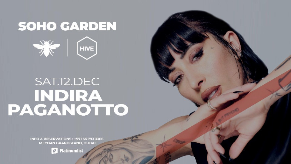 Indira Paganotto at HIVE, Soho Garden — HIVE, Soho Garden, Meydan