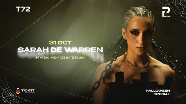 Sarah de Warren: Halloween Special (Masquerade Party) at P7 Arena, Media One Hotel, Dubai Media City