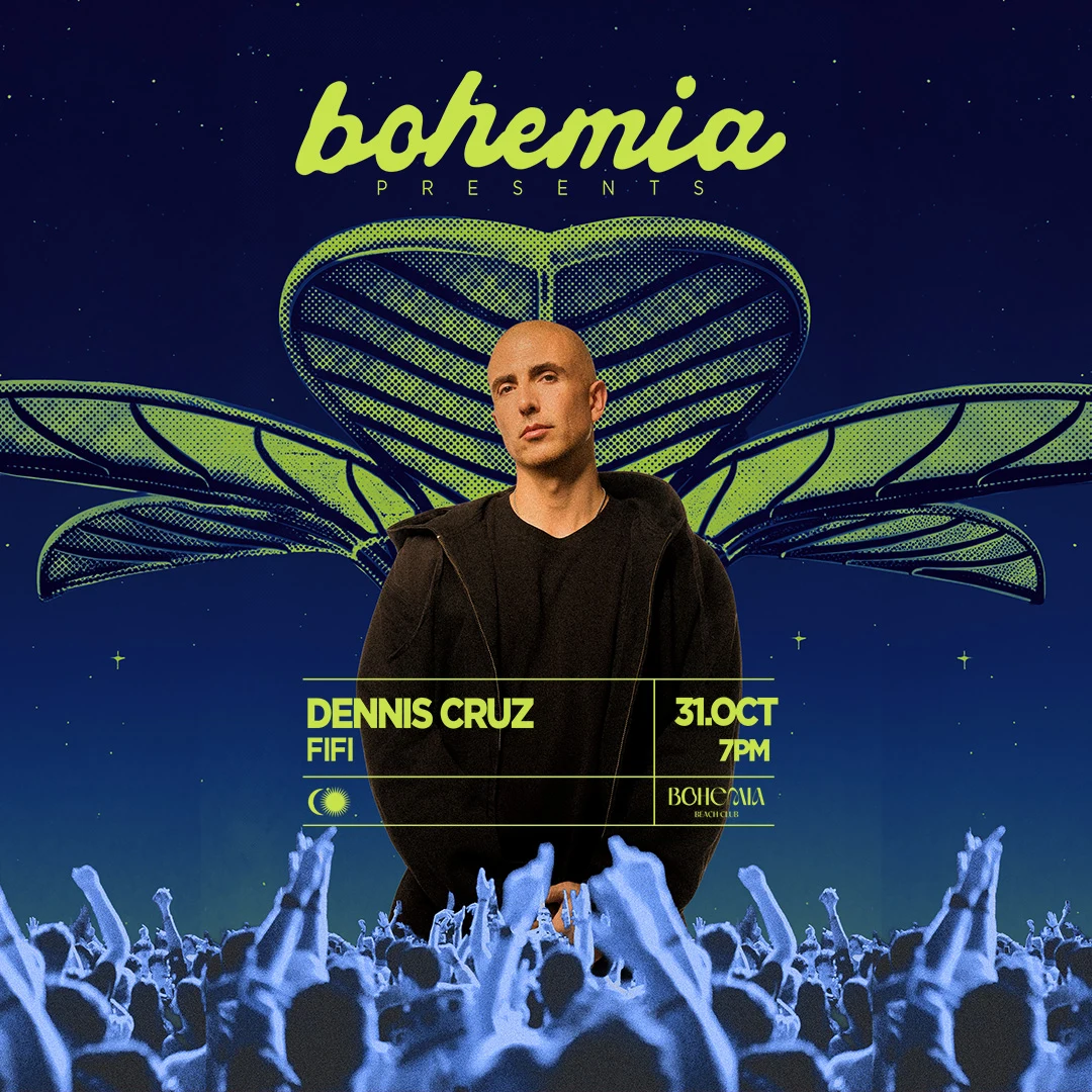 Bohemia Presents Dennis Cruz at Bohemia Beach Club, FIVE Palm Jumeirah, Palm Jumeirah