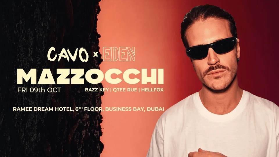 Eden Presents Mazzocch at Cavo in Dubai at Cavo Dubai, Business Bay