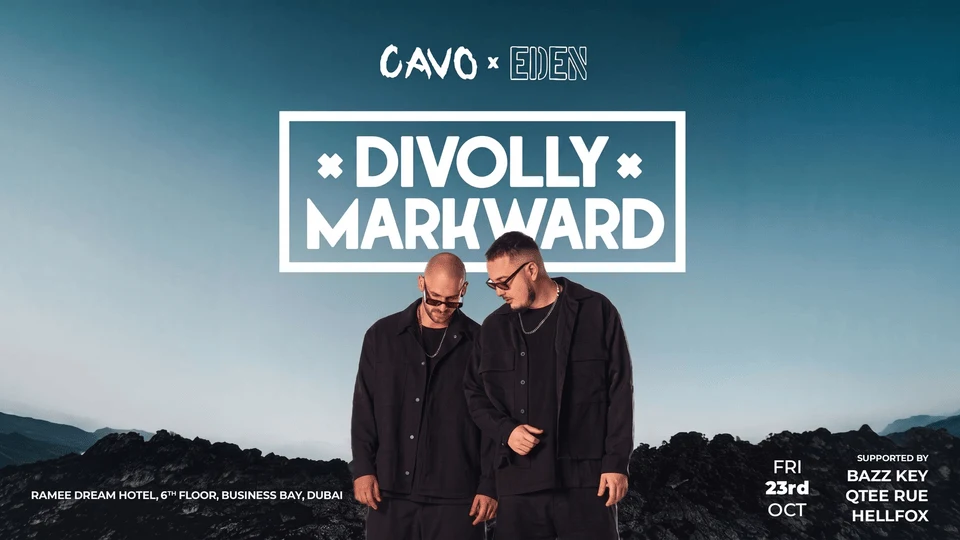 Eden presents Divolly and Markward live at Cavo in Dubai at Cavo Dubai, Business Bay