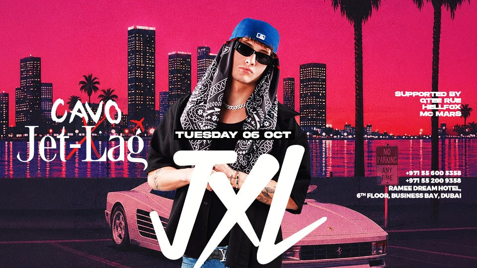 Jet-lag Presents DJ JXL at Dubai at Cavo Dubai, Business Bay