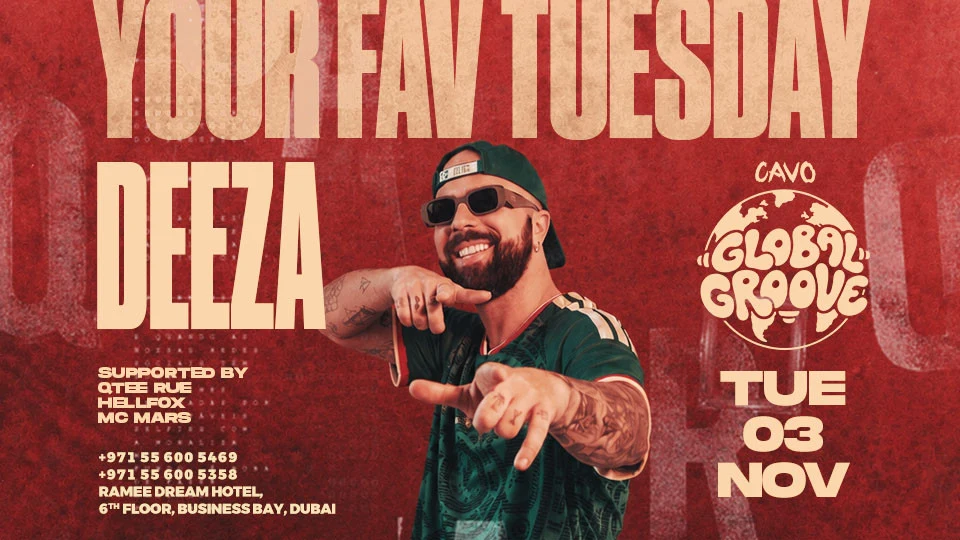 Cavo's Global Groove Presents DJ Deeza in Dubai at Cavo Dubai, Business Bay