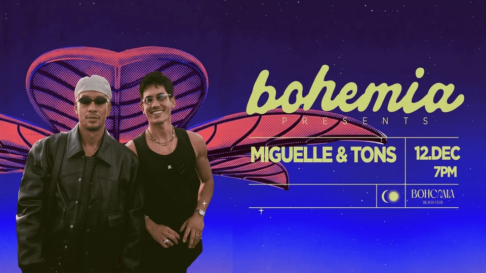 Bohemia Presents Miguelle & Tons in Dubai at FIVE Palm Jumeirah Dubai, Palm Jumeirah